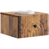  Noćni ormarić za montažu na zid Staro drvo 33 x 34,5 x 20 cm | Eponuda.com