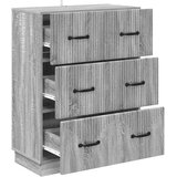  Ormar s ladicama Siva sonoma 66 x 34,5 x 87 cm | shoptok.hr