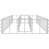 vidaXL Povišena gabionska gredica od pocinčanog čelika 90 x 30 x 10 cm | shoptok.hr