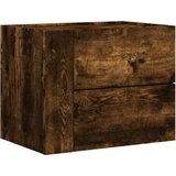  Zidni noćni ormarići 2 kom boja dimljenog hrasta 45x30x35 cm | Eponuda.com