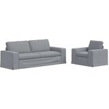 SOFA Kavč 2 pcs Svetlo siva, (5000144025) | Shoptok.si