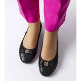 Gemre Black elegant ballerinas with a bow Lastra | shoptok.hr