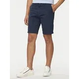 Boss Kratke hlače iz tkanine Chino-Slim-Shorts 50513035 Mornarsko modra Slim Fit