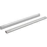  Cijev za ormar 2 pcs Srebrno 472 x 15 x 29 mm | shoptok.hr