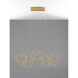 Nova Luce LED viseća svjetiljka aluminijska u zlatnoj boji Nebula – | shoptok.hr