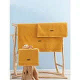 yellow yellow towel set (3 pieces)