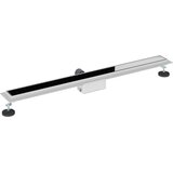  Odvod za prho s stekleno zaščito Črna 100 cm, (5000248855) | Shoptok.si