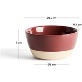 Kave Home Bordo rdeča keramična skledica Doren – | Shoptok.si