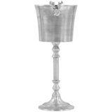  Rashlađivač za pjenušac od punog aluminija 39x29x71 cm srebrni | shoptok.hr