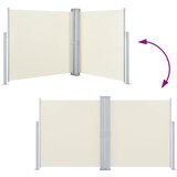  Uvlačiva bočna tenda 140 x 600 cm krem | shoptok.hr