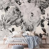  Foto tapeta - Sentimental Garden (Black and White) 147x105 | shoptok.hr