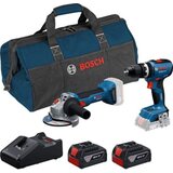 Bosch akumulatorski set alata GSB 18V-65 + GWS 18V-8 + 2x GBA 4,0 Ah + torba ( 0615A5008Z ) Cene