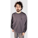 Adidas Oversize Crew Pulover grestr / black Cene