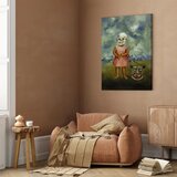  Slika - Frida Kahlo – Girl with Death Mask (She Plays Alone) 40x60 Standard | shoptok.hr