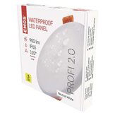  LED panel VIXXO, okrogel, bel, 10W, IP65, nevtralno bela Cene