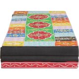  Stenske police 2 pcs večbarvno 100 x 20 x 6 cm Trden mangov les | Shoptok.si