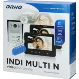 Orno Video interfon 2 x 7", 8 x RFID Tag, set, Indi Multi N - OR-VID-VP-1071/B | shoptok.hr