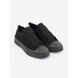 Shelvt Comfortable black sneakers with a short shaft | shoptok.hr