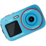 INF Elegantna digitalna kamera - dvojni zaslon, 72MP, 1080p Blue, (22145640) Cene