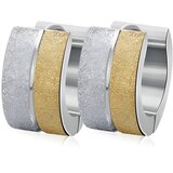 IZMAEL Naušnice AN-28386 - Srebrna / Zlatna | shoptok.hr