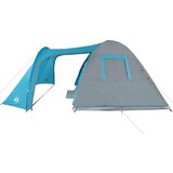 vidaXL Šator za kampiranje za 6 osoba plavi 466x342x200 cm taft 185T | shoptok.hr