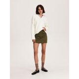Reserved Ladies` skirt - kaki Cene