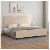  Okvir za krevet s uzglavljem cappuccina 200x200 cm umjetna koža | shoptok.hr