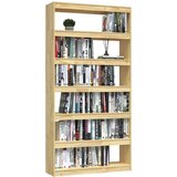 vidaXL knjižna omara za razdelitev prostora 100x30x200 cm | Shoptok.si