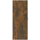 vidaXL viseći ormarić dimljeni hrast 69,5x34x90 cm konstruirano drvo | shoptok.hr