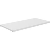 eurokraft basic Dodatna polica, VxŠxG 20 x 780 x 370 mm, DE 2 kosa, svetlo sive barve | Shoptok.si