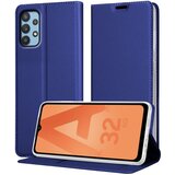Cadorabo Ohišje, združljiv s Samsungom v elegantno temno modri - zaščitni pokrov z magnetnim zapiranjem, stoječo funkcijo in režo za kartico, (20694853) | Shoptok.si
