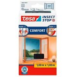 Tesa Insect Stop Mrežica za zaštitu od insekata Comfort (Boja tkanine: Crne boje, D x Š: 100 x 100 cm, Pričvršćivanje čičkom) | shoptok.hr