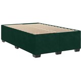 Box spring krevet s madracem tamnozeleni 120x200 cm baršunasti | shoptok.hr