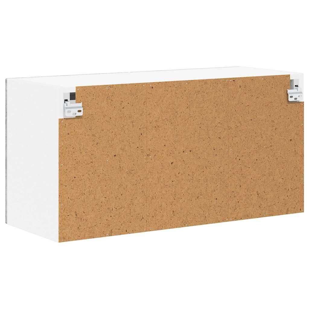  Zidni kuhinjski ormarić s policom Betonski sivi 80 x 31 x 40 cm | shoptok.hr