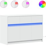 TV ormarić LED bijeli 91x34x61 cm od konstruiranog drva | Eponuda.ba