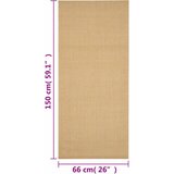  Tepih od prirodnog sisala 66 x 150 cm | Eponuda.ba