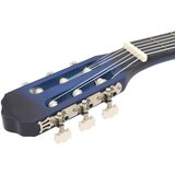  Klasična gitara Western s ujednačivačem i 6 žica plava | shoptok.hr
