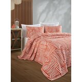 Lessentiel Maison double prekrivač line art, 200 x 235 cm, narandžasti | Eponuda.com