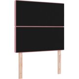  LED vzglavje z LED lučmi Diamantni z vzglavjem Roza 90 cm Žamet, (5000043878) | Shoptok.si