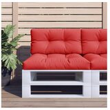 vidaXL Jastuk za palete crveni 80 x 40 x 12 cm od tkanine | shoptok.hr