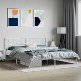 vidaXL Metalni okvir za krevet s uzglavljem bijeli 180x200 cm | shoptok.hr