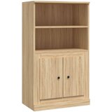 Maison Chic Visoka omara - Komoda - Predalnik sonoma hrast 60x35,5x103,5 cm inženirski les, (21719553) Cene