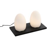 QAZQA Set van 2 tafellampen wit RGBW oplaadbaar - Eggo | Shoptok.si