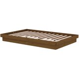  Okvir za krevet boja meda drveni 120 x 190 cm mali bračni | shoptok.hr