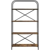 vidaXL Knjižna polica Dimljeni hrast 80 x 30 x 146 cm Konstruiran les | Shoptok.si