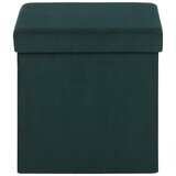 Mömax zaboj za sedenje cord -sb-, temno zelena | Shoptok.si