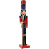  Božićni orašar TURKU Crvena i crna 91 cm | shoptok.hr