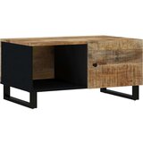  Klubska mizica 80x50x40 cm trden mangov les in inženirski les, (20712908) | Shoptok.si