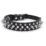 INF Ovratnica za hišne ljubljenčke - Udobno PU usnje Black M, (5000124459) | Shoptok.si