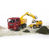 Kamion MAN sa rovokopačem Liebherr 027513 | Eponuda.ba